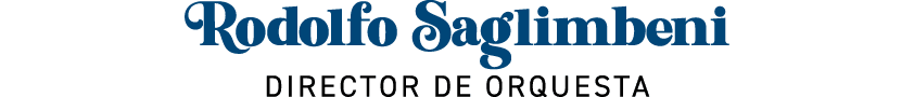 Rodolfo Saglimbeni Director de Orquesta